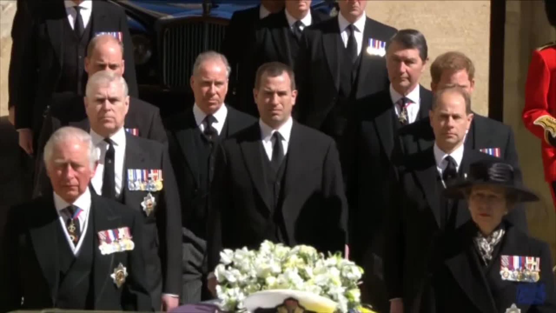 Reino Unido despide al duque de Edimburgo con una solemne ceremonia