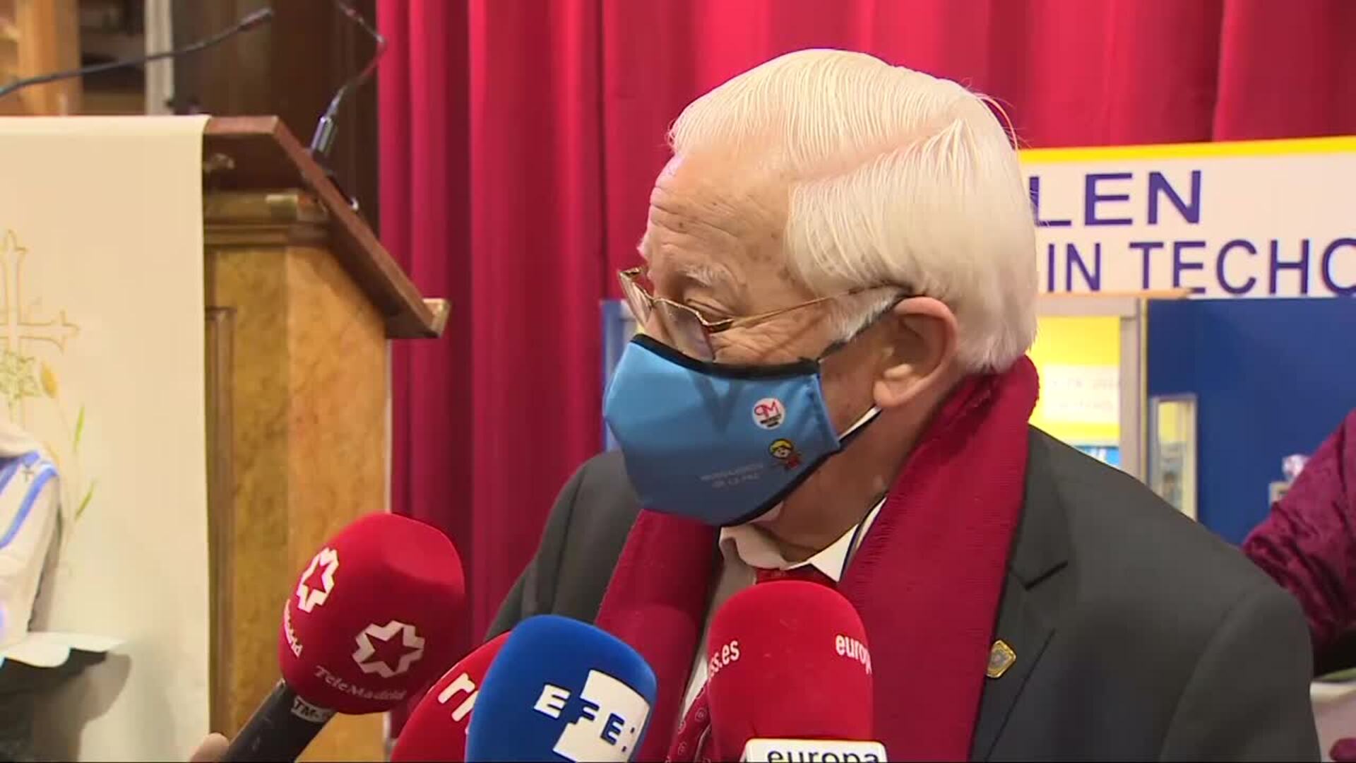 Padre Ángel, &quot;feliz&quot; en el Día de Reyes porque &quot;la solidaridad sigue&quot;