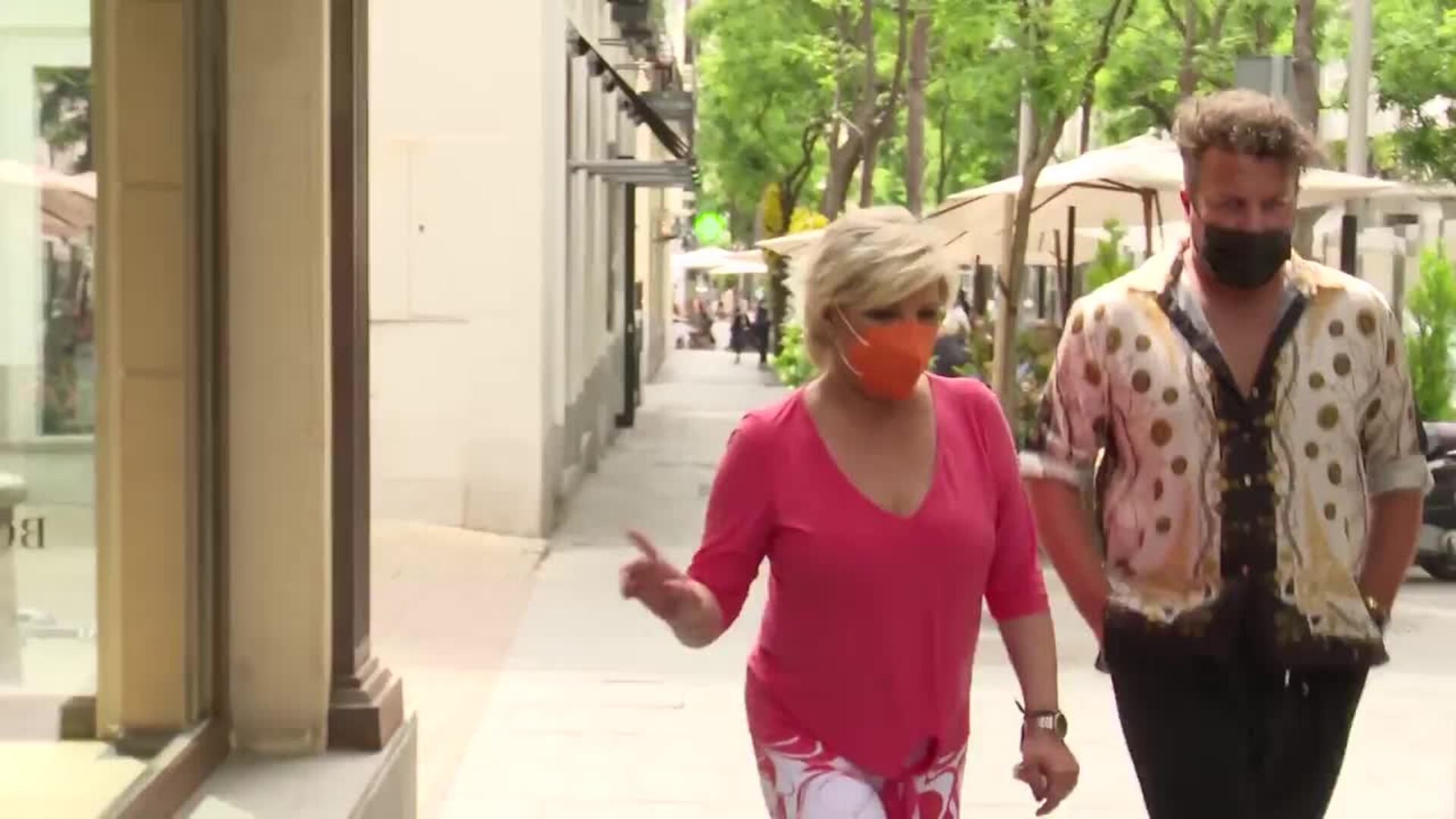 Terelu Campos se deja ver apoyando a Mila Ximénez