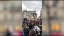 Noche de vandalismo en París y en una docena de ciudades francesas
