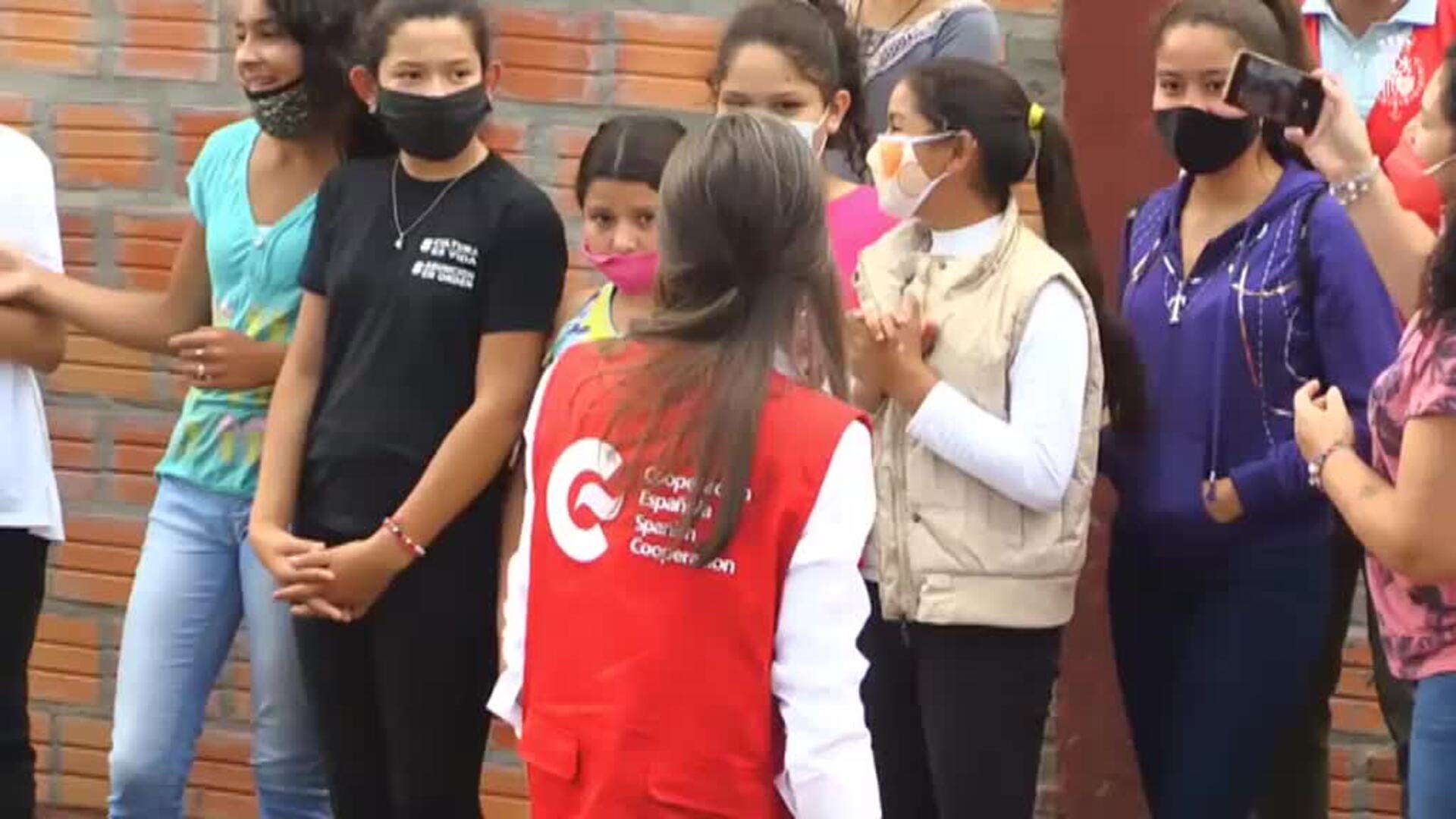 Última jornada del viaje de cooperación de la Reina Letizia a Paraguay