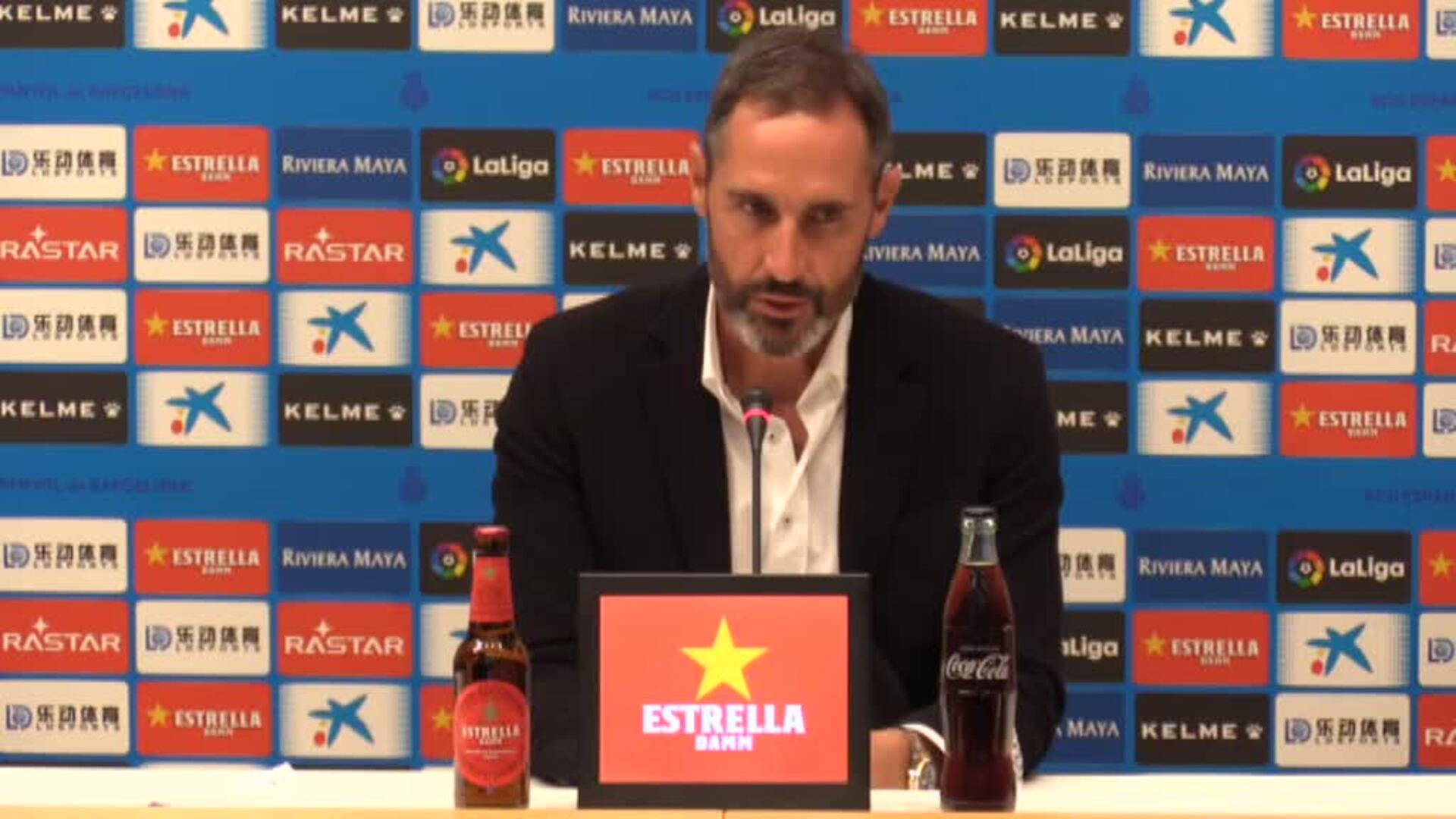 Vicente Moreno en su presentación: &quot;El Espanyol tiene que estar en Primera División&quot;