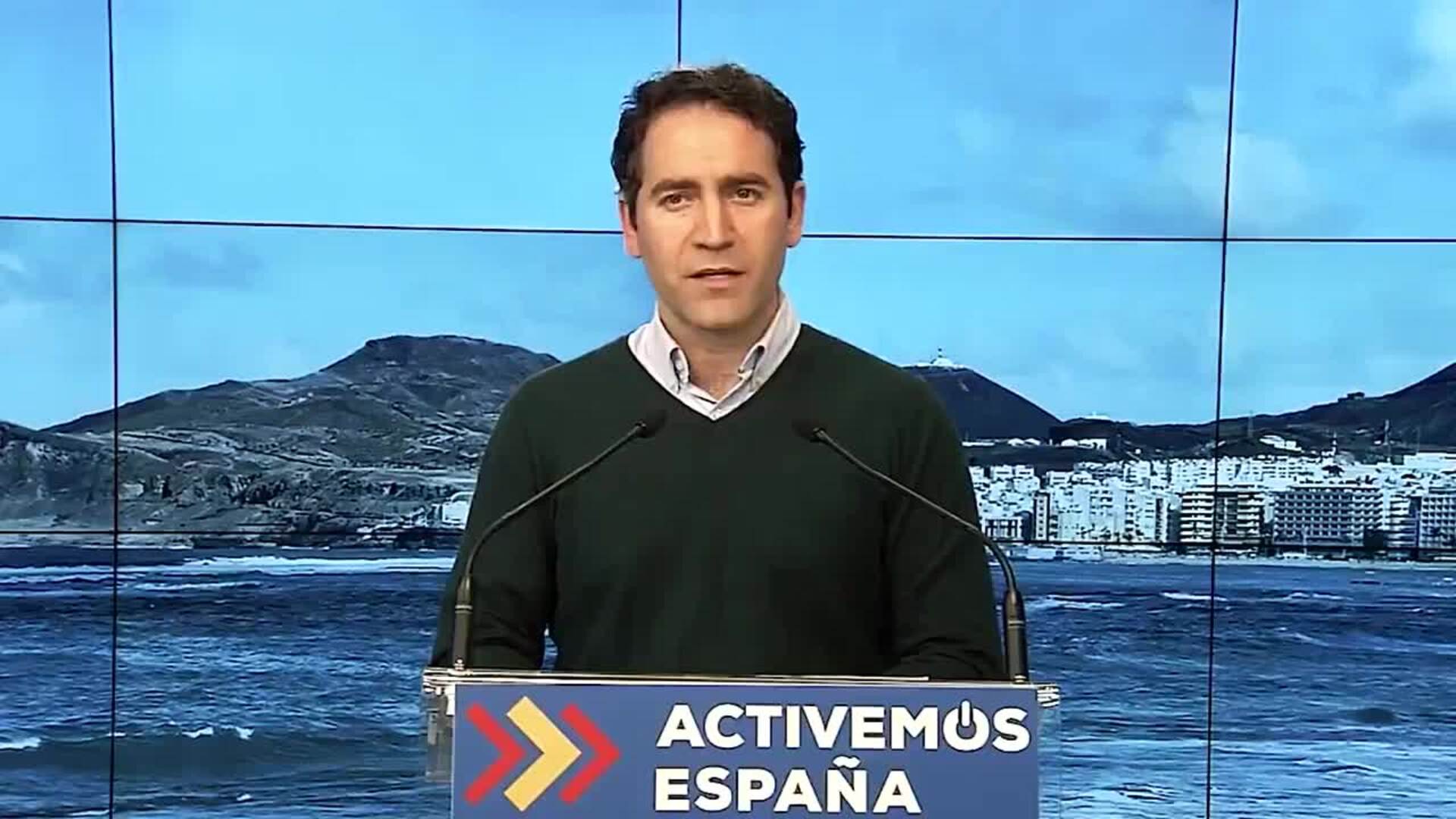 PP pide a Sánchez dar a Canarias la ayuda que necesita por crisis migratorias