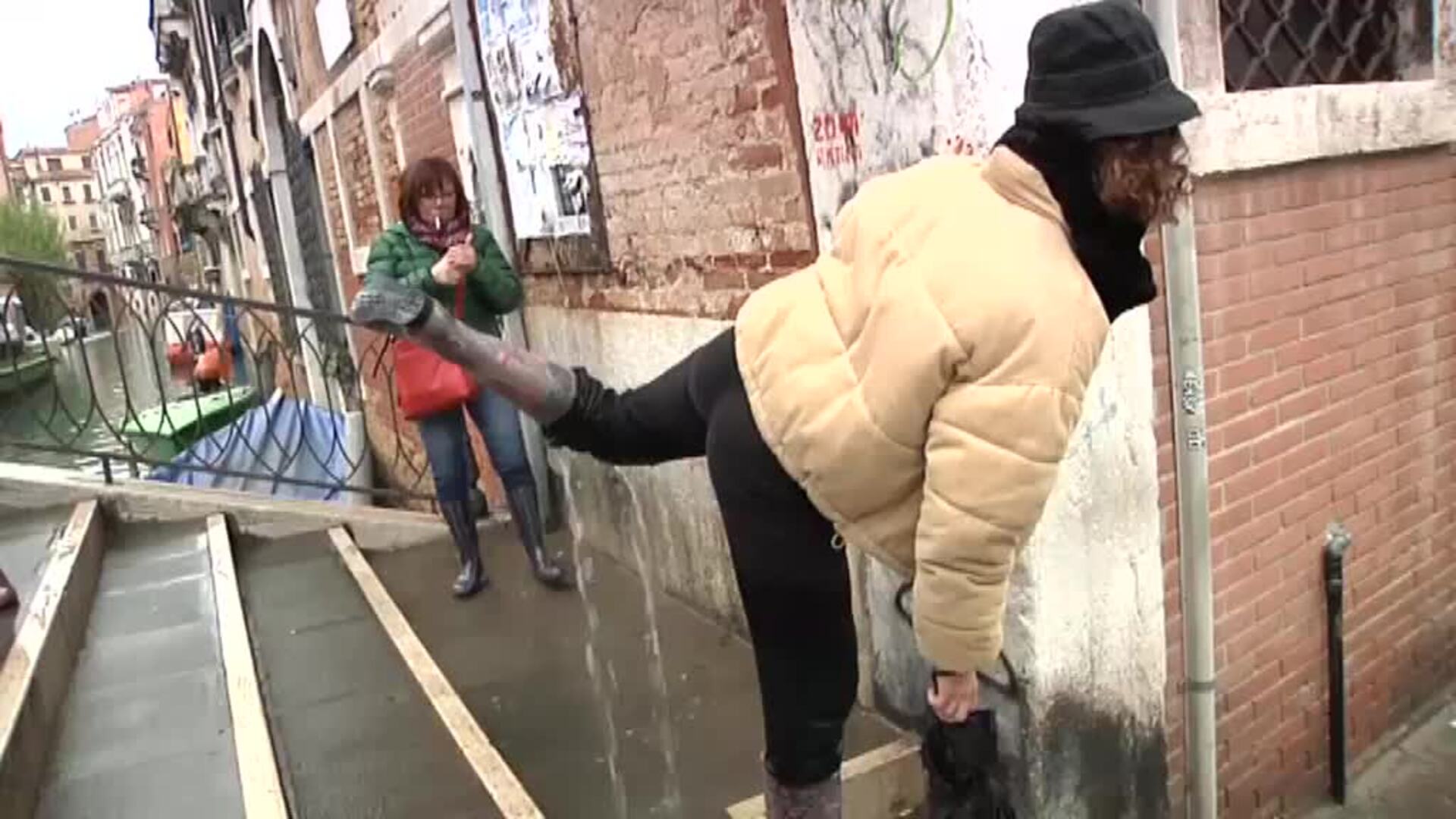 Las inundaciones vuelven a paralizar Venecia