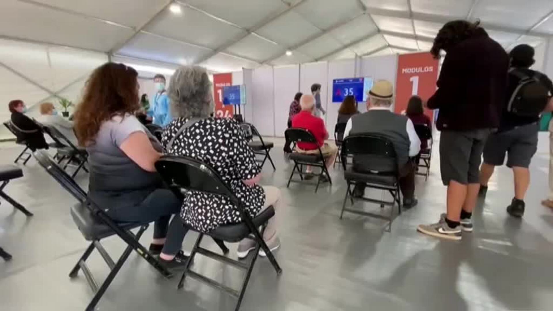 Chile inicia una campaña de vacunación masiva