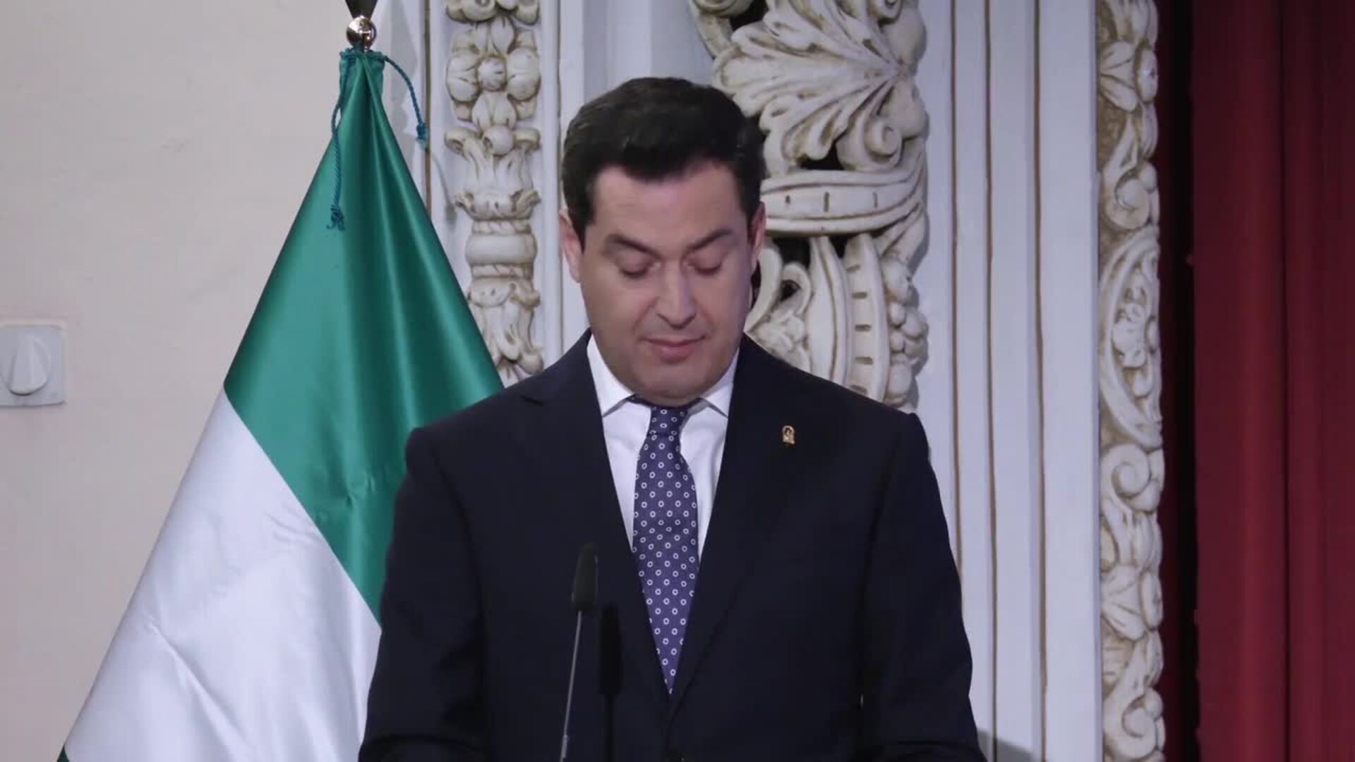 Moreno muestra apoyo a la labor de la Policía en Cataluña