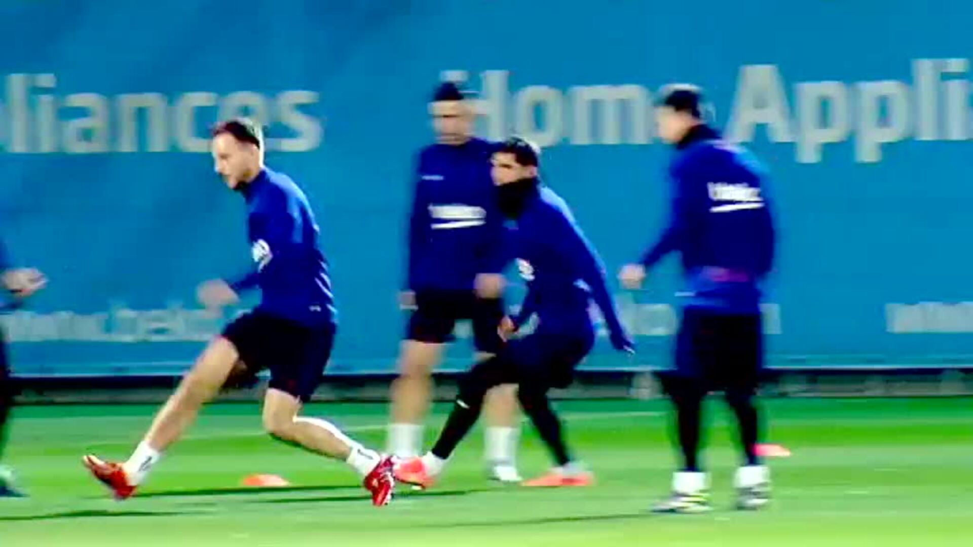 Último entrenamiento del Barça antes de recibir al Mallorca