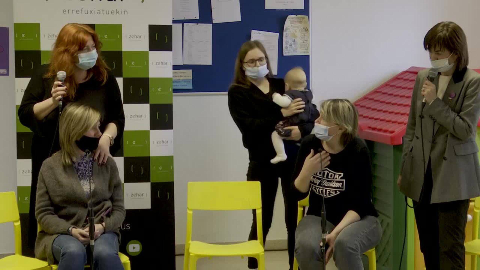 Refugiada ucraniana se siente &quot;culpable&quot; de haber podido salir de su pais