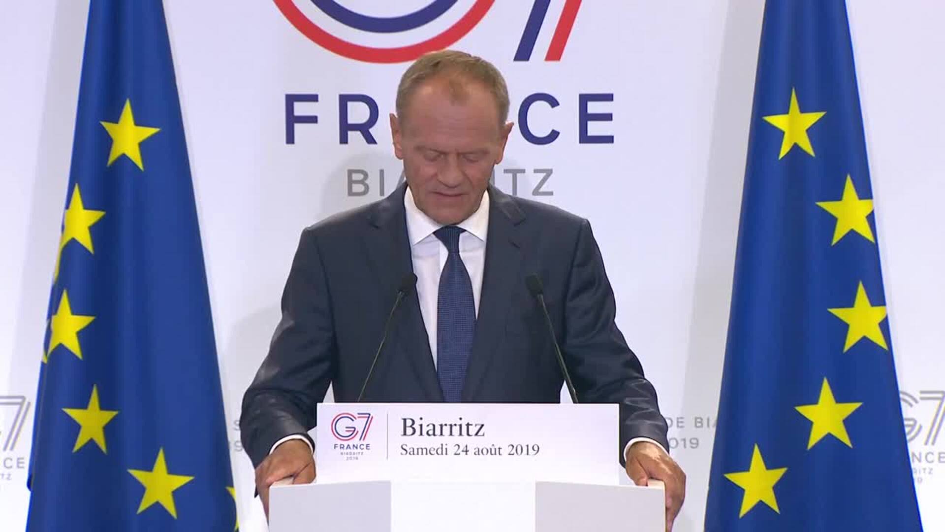 Tusk asegura que Rusia no se reincorporará al G7