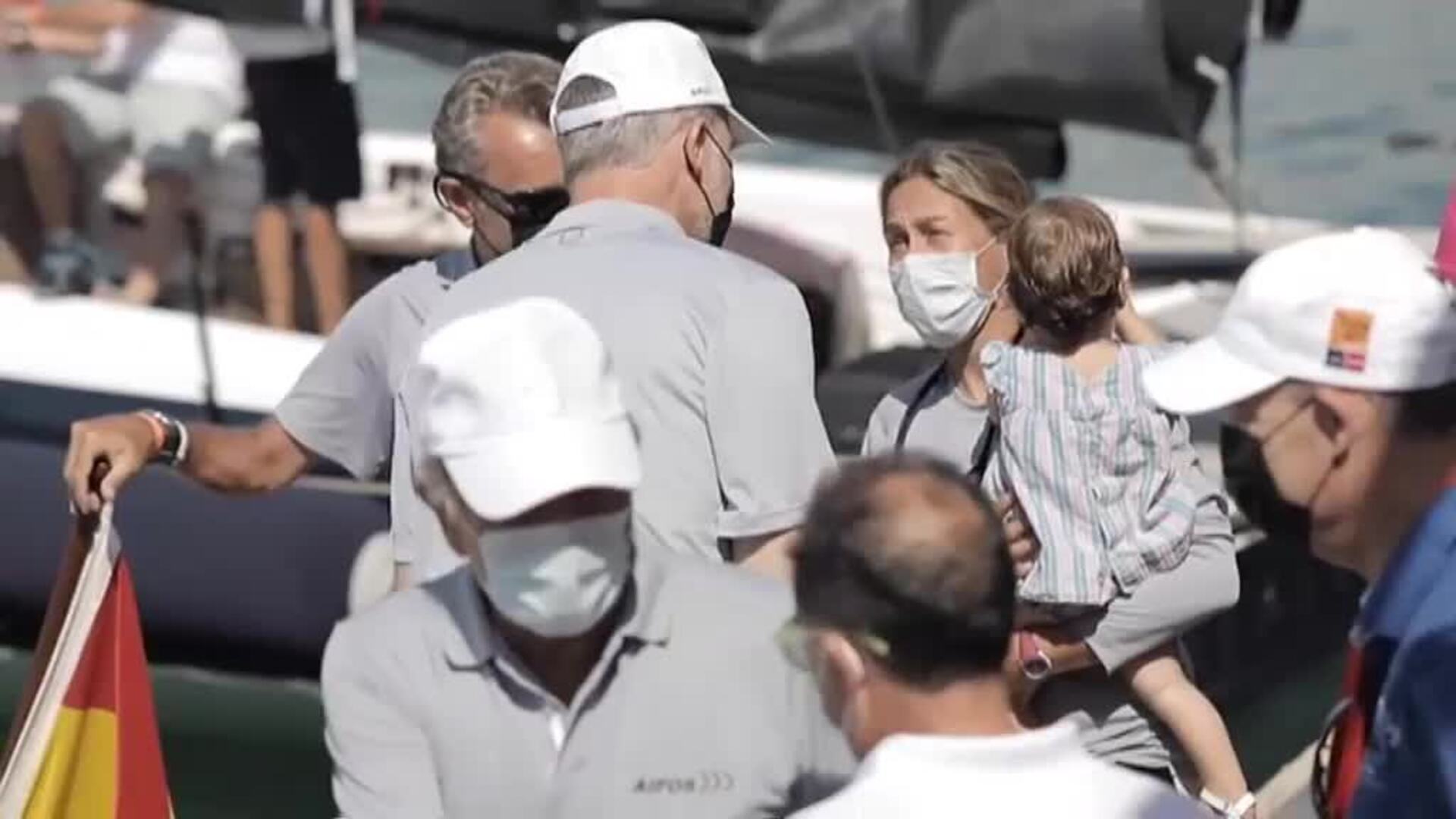 El Rey participa en las regatas de Mallorca