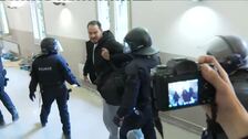 Los Mossos entran en la Universidad de Lérida y detienen a Pablo Hasél