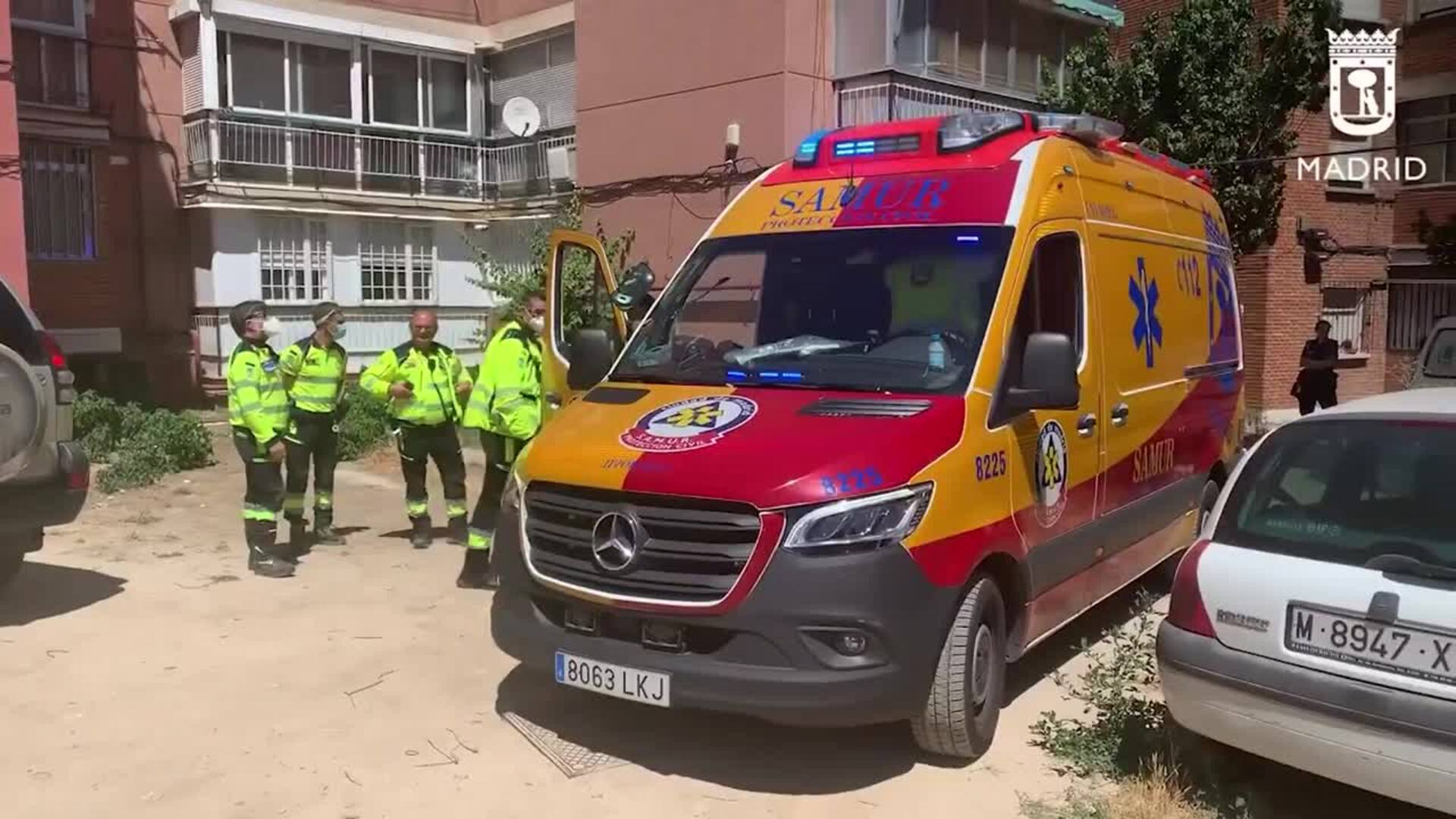 Herido grave un niño de casi 3 años por caer de la ventana en Carabanchel (Madrid)