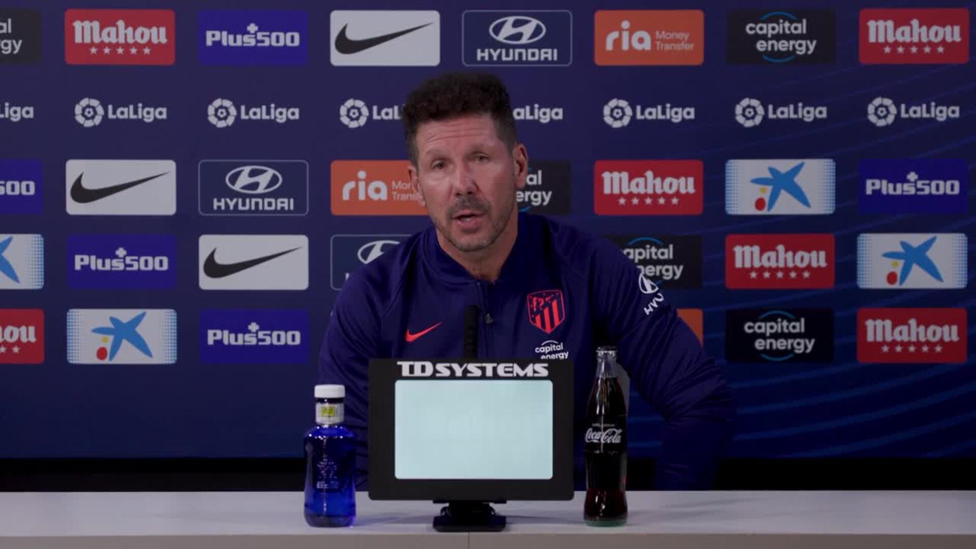 Simeone: &quot;La contundencia es lo que marcará la diferencia en LaLiga&quot;