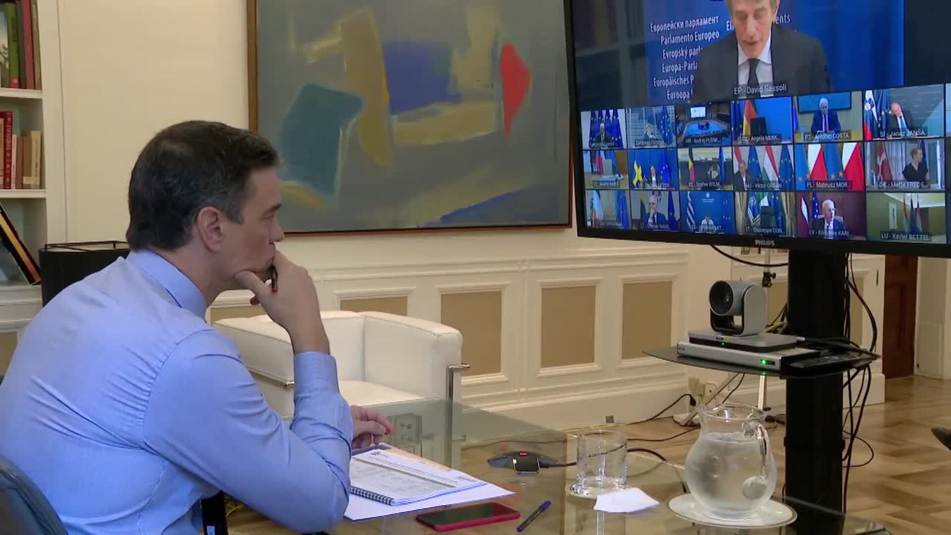 Sánchez pide unidad a los partidos: &quot;España debe entenderse con España&quot;