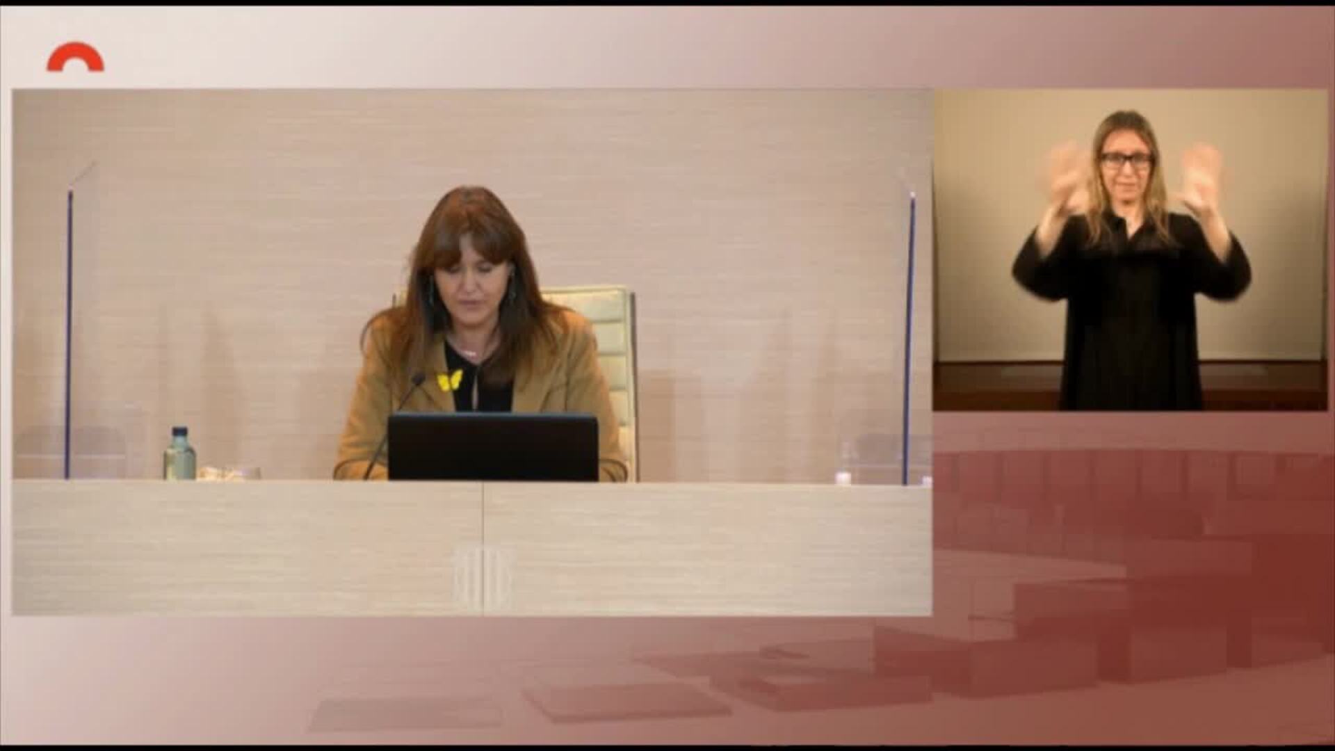 El Parlamento catalán rechaza investir a Aragonès en primera vuelta