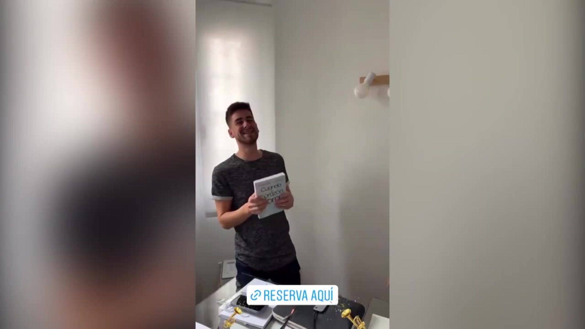 Tamara Gorro radiante porque su nuevo libro por fin sale a la luz