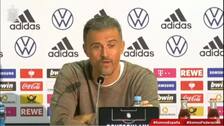 Luis Enrique: «Vaya porterazo que tenemos»