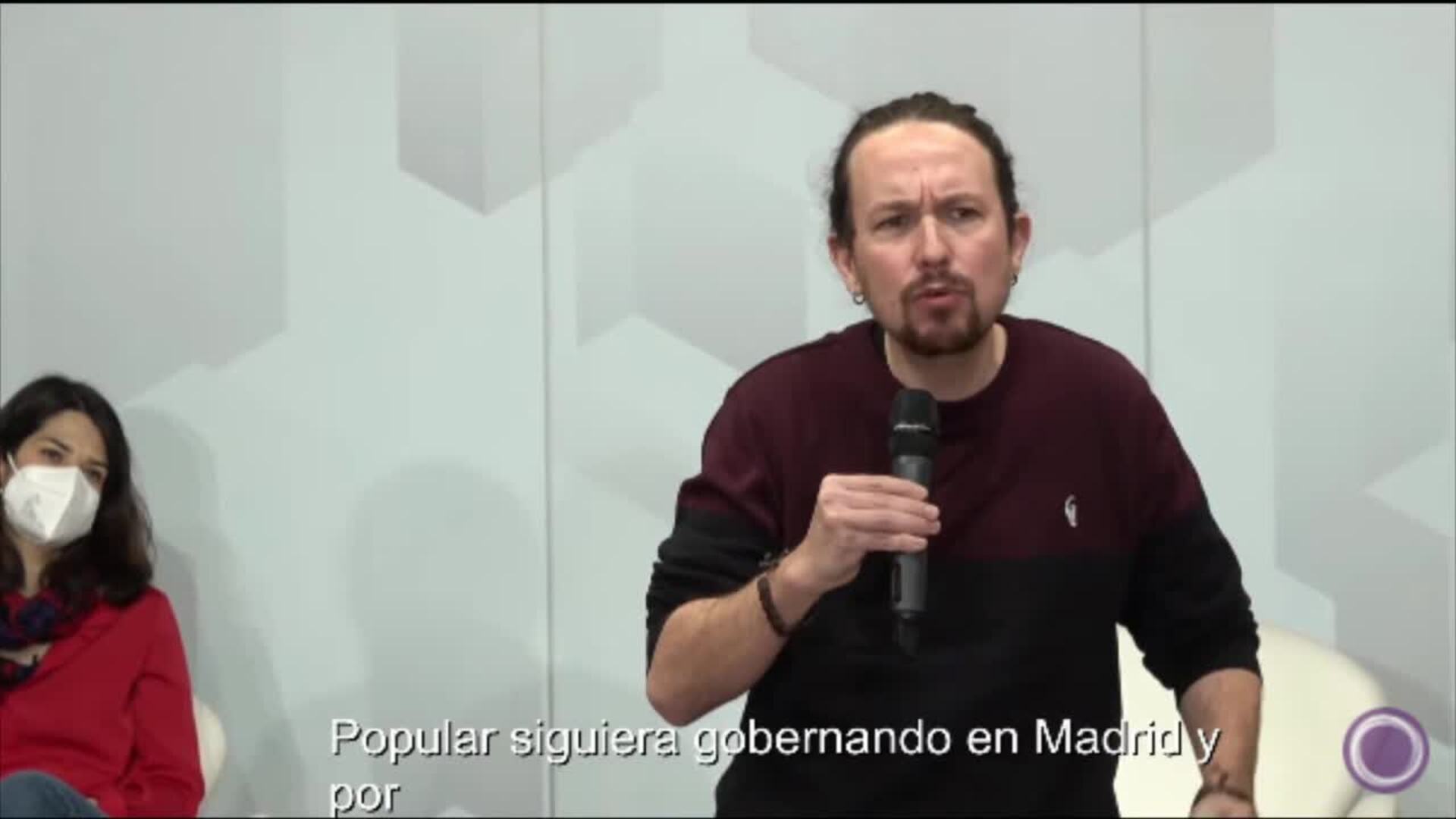 Iglesias ve al PP preocupado porque &quot;van a levantar las alfombras&quot;