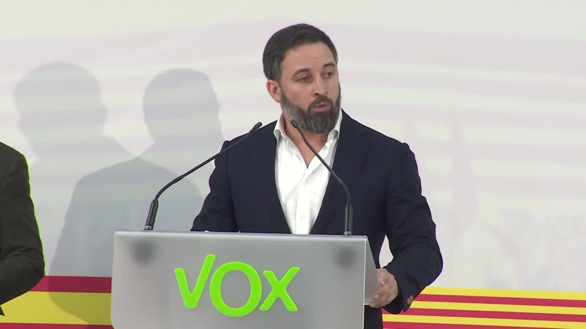 Abascal exige elecciones &quot;en libertad&quot; en Catalunya