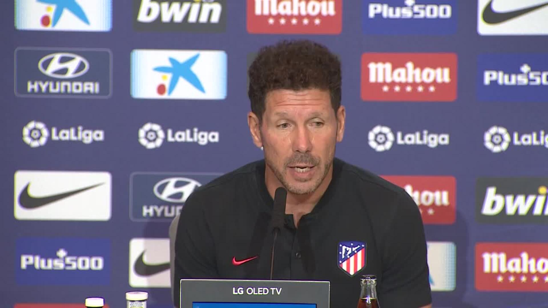 Simeone, sobre Griezmann: &quot;Estoy pensando en el Celta&quot;