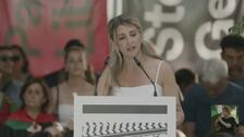 Yolanda Díaz avisa a Trump de que España no es su vasallo y no subirá más el gasto militar