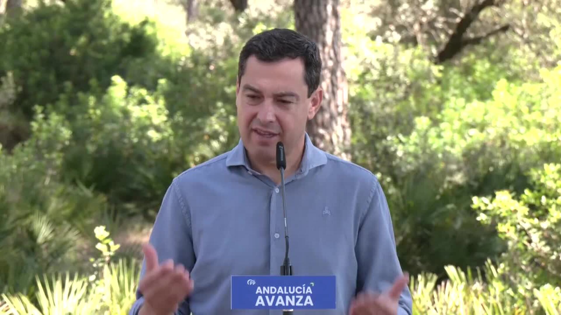 Moreno reta al Gobierno a que traspase la competencia del trasvase Tinto-Odiel si no lo asume