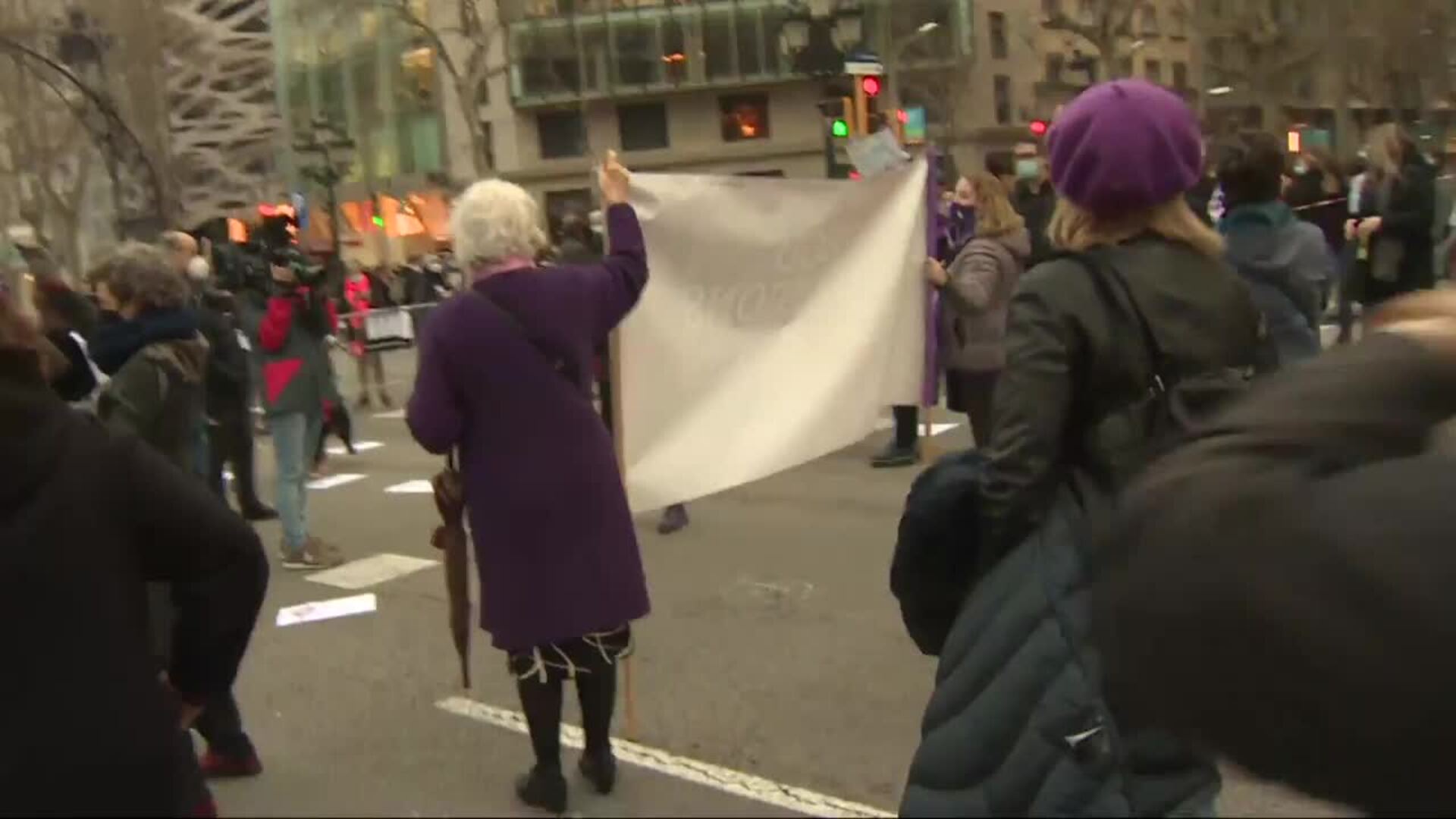 Barcelona celebra el día de la Mujer