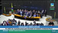 Forcejeos en el Parlamento de Brasil por un proyecto para reducir la condena a Bolsonaro