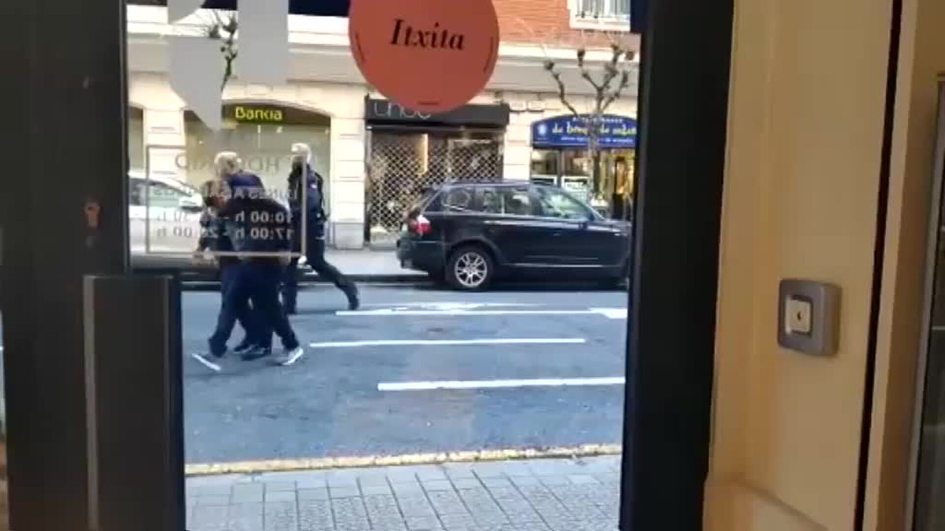 Atraco en pleno de centro de Bilbao