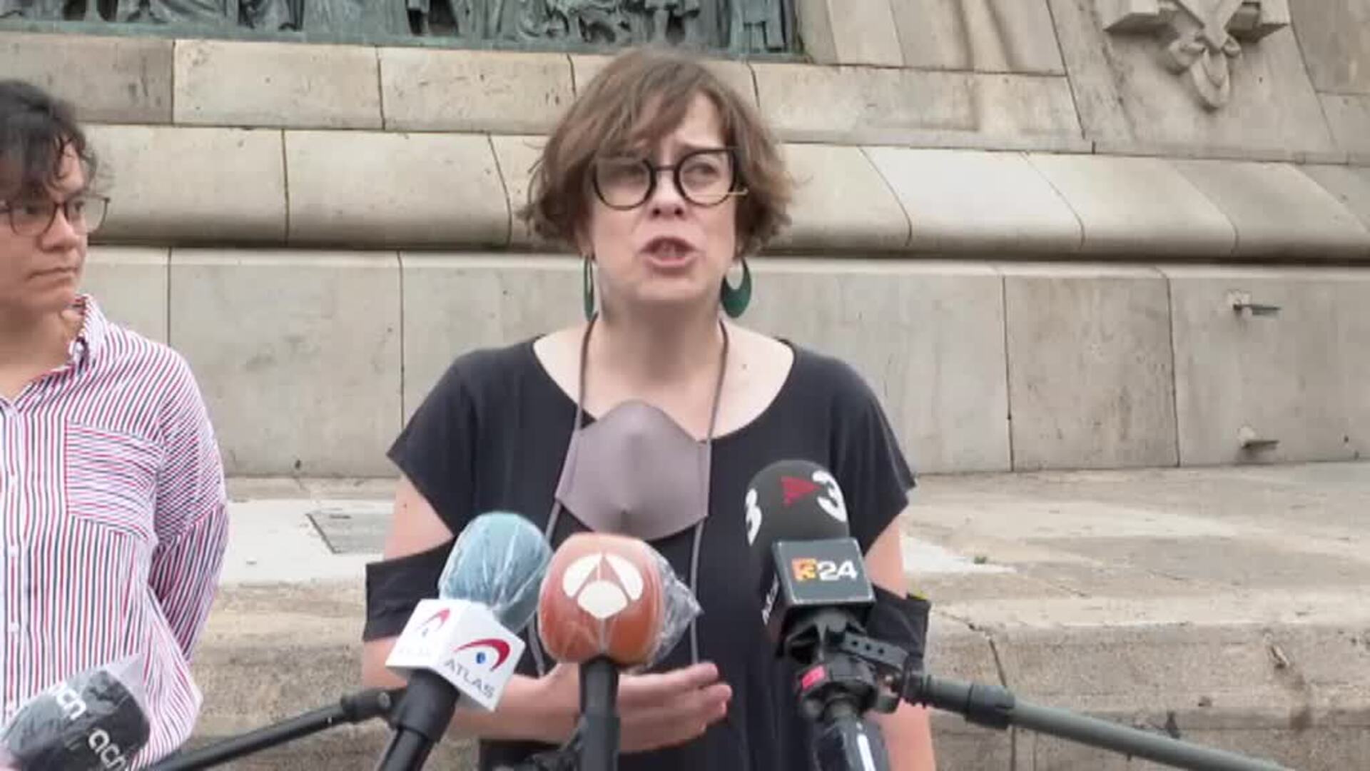 La CUP exige al ayuntamiento de Barcelona la retirada de la estatua de Colón