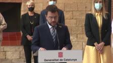 Aragonès, en el cuarto aniversario del 1-O: «Cataluña volverá a votar»