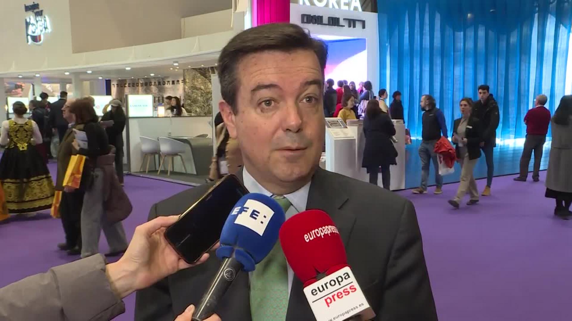 López-Puertas: &quot;El objetivo de Fitur es posicionar la imagen de turismo&quot;