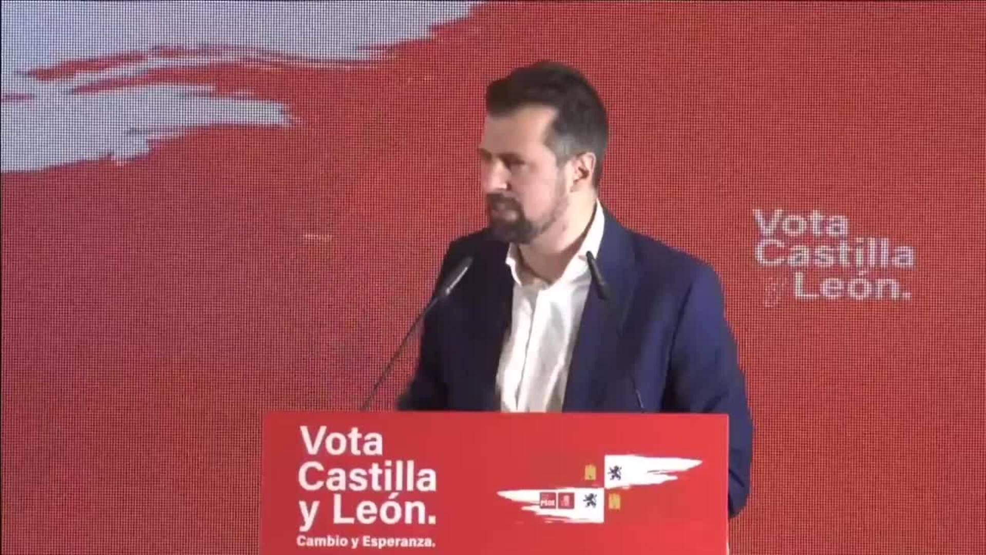Tudanca aboga por &quot;devolverle a Castilla y León su voz en España&quot;