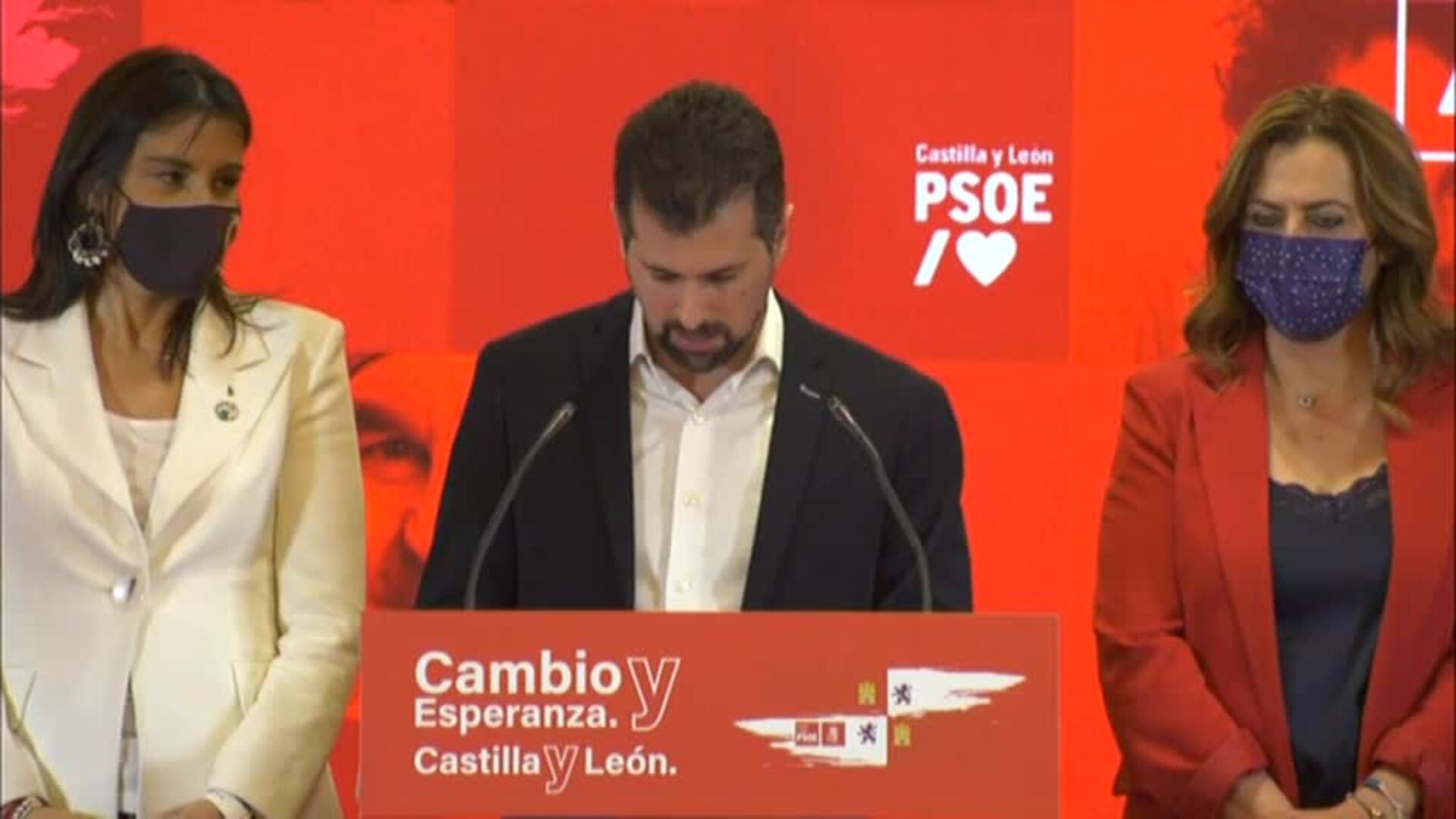 Tudanca: &quot;Me he vaciado por Castilla y León pero no ha sido suficiente. Otros vendrán que harán más&quot;