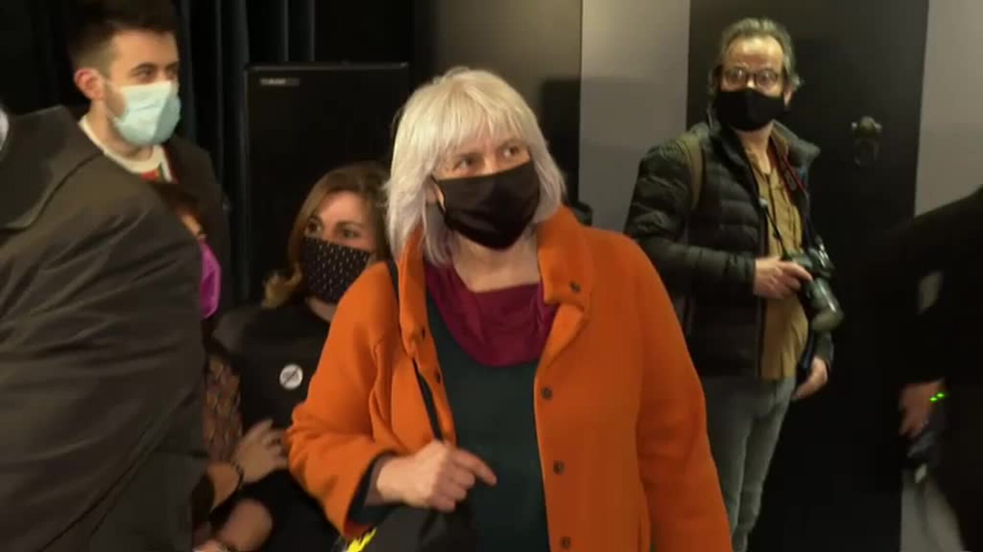 Junqueras y Romeva participan en un acto de ERC tras conseguir el tercer grado