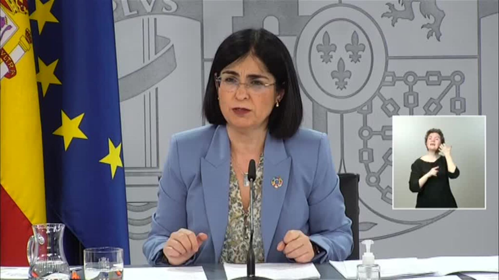 Darias sobre la 2ª dosis de AstraZeneca a menores de 60 años: &quot;Aquí no se trata de elegir, hay que dejarlo bien claro&quot;