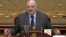 Lukashenko asegura que la guerra seguirá porque Occidente considera opciones "hostiles"