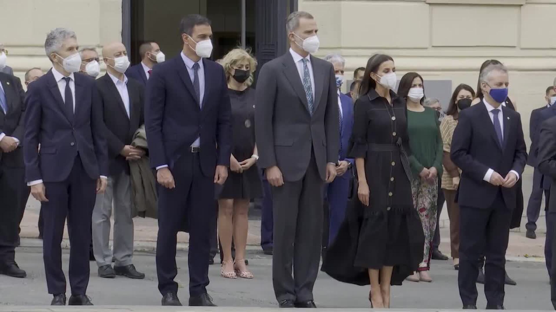 Los Reyes de España inauguran el Centro Memorial de Víctimas del Terrorismo