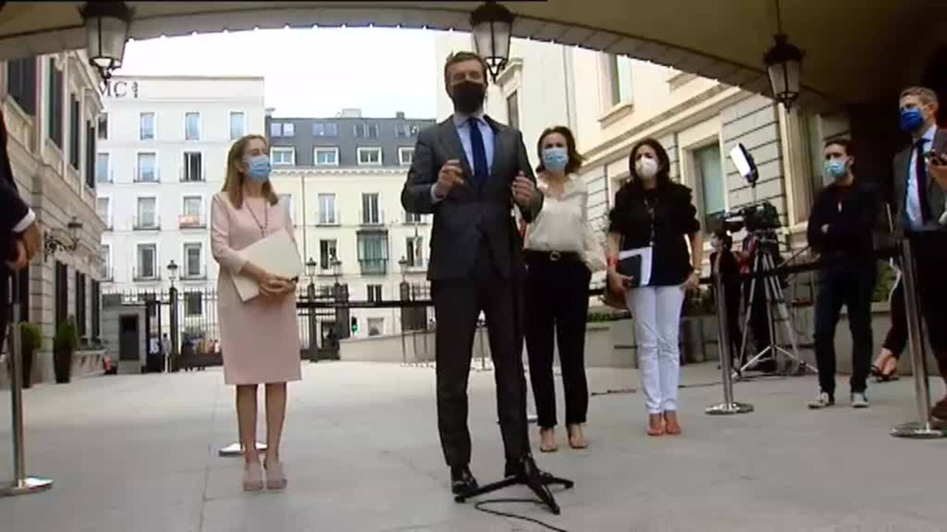 Juan Carlos Campo, ministro de Justicia/ Calvo sobre la reacción de la oposición a los indultos: «El PP tiene que serenarse mucho»