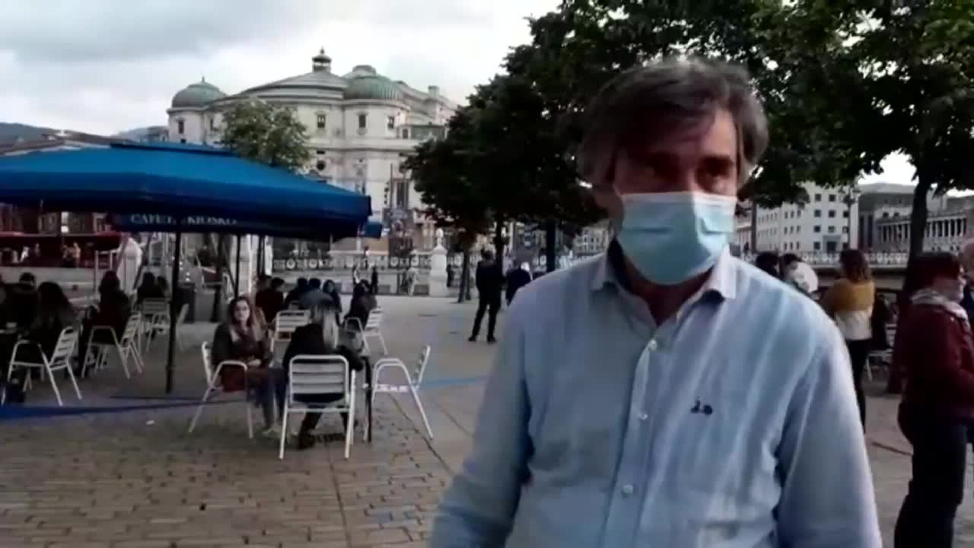 Café de Bilbao explica el sistema que ha instalado para evitar aglomeraciones