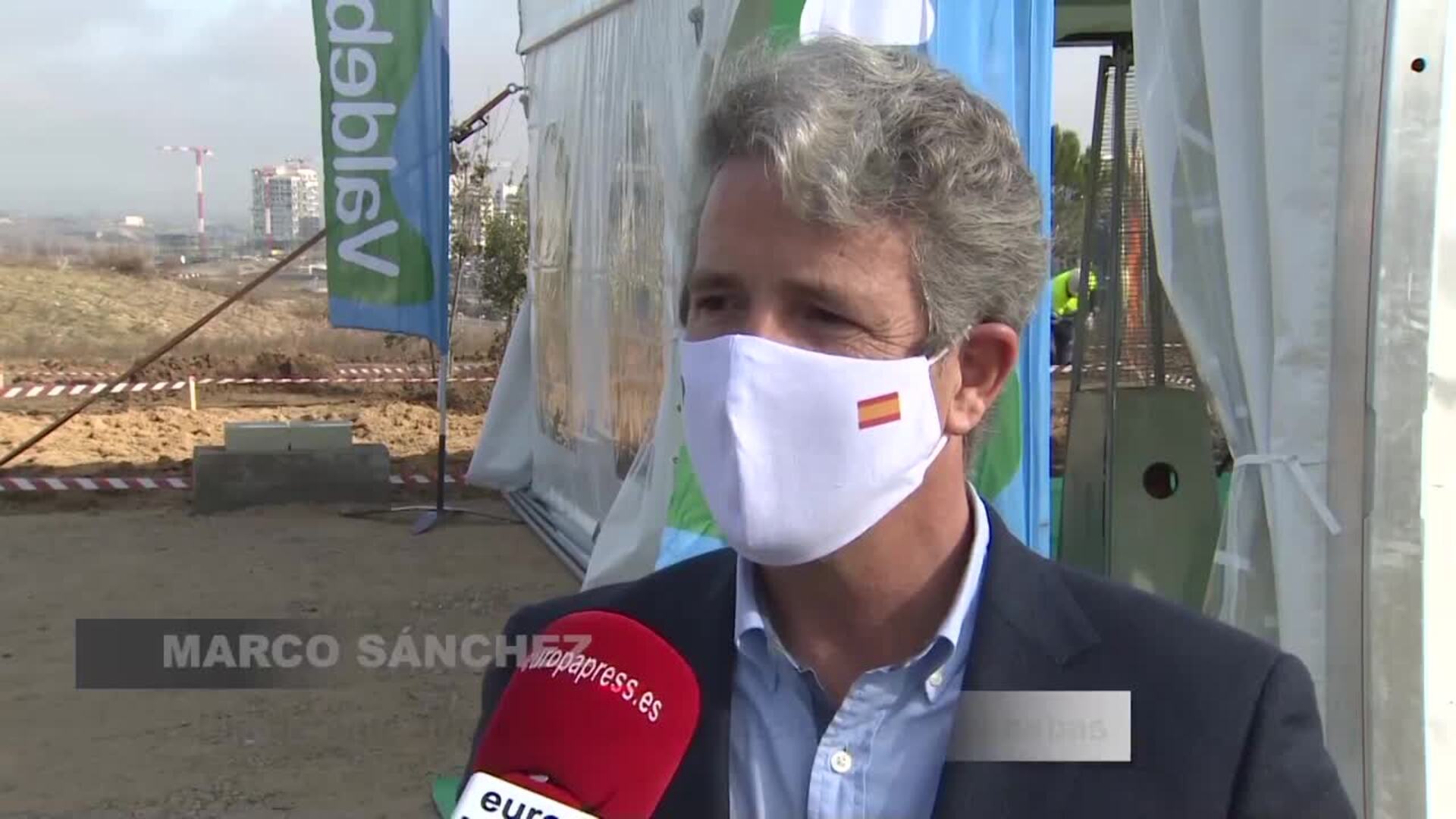 Arrancan las obras del gran parque de Valdebebas