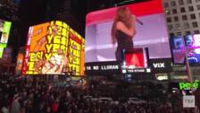 El espectacular concierto de Shakira en Times Square ante 40.000 personas