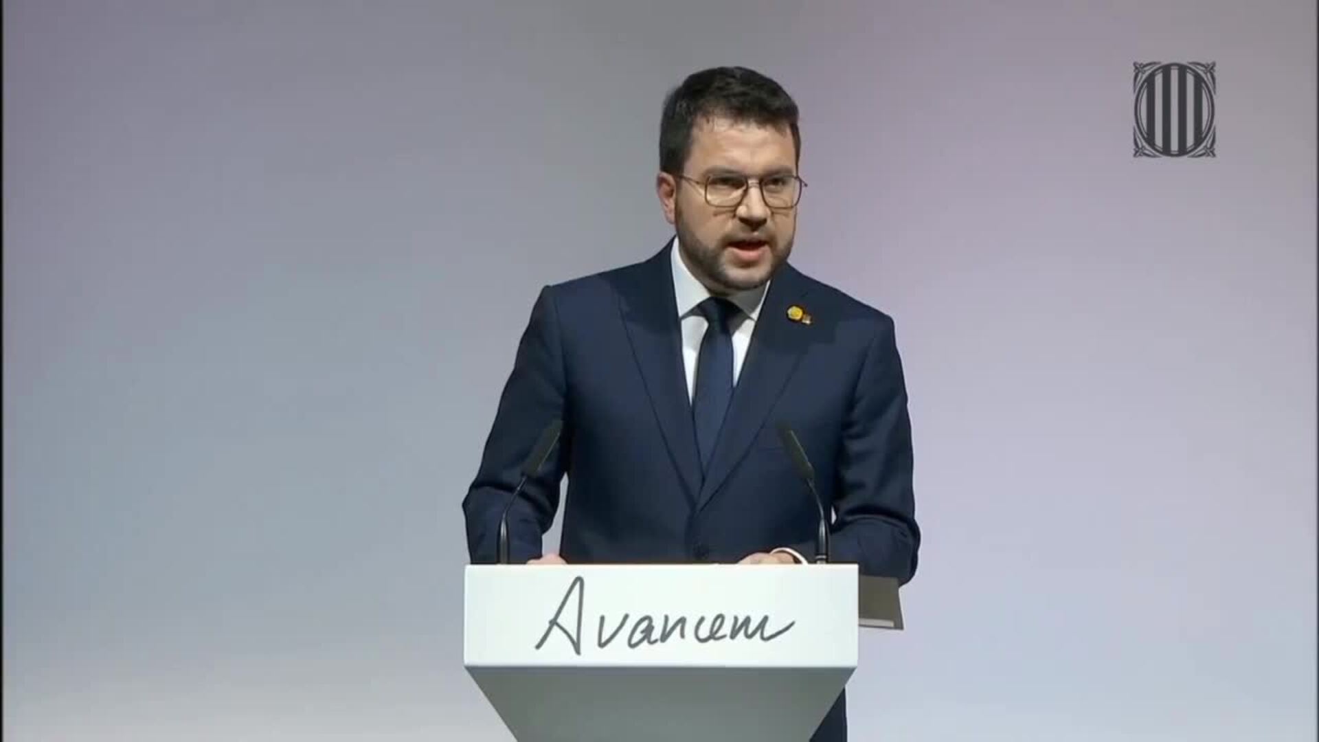 Pere Aragonès apuesta por &quot;mecanismos de presión&quot; para desbloquear la mesa de diálogo