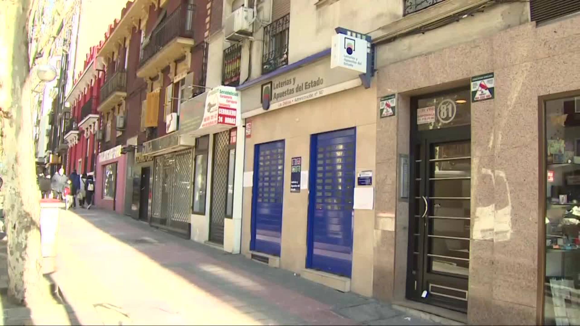 La administración de Las Delicias, cerrada pese a repartir el &#039;gordo&#039; del Niño