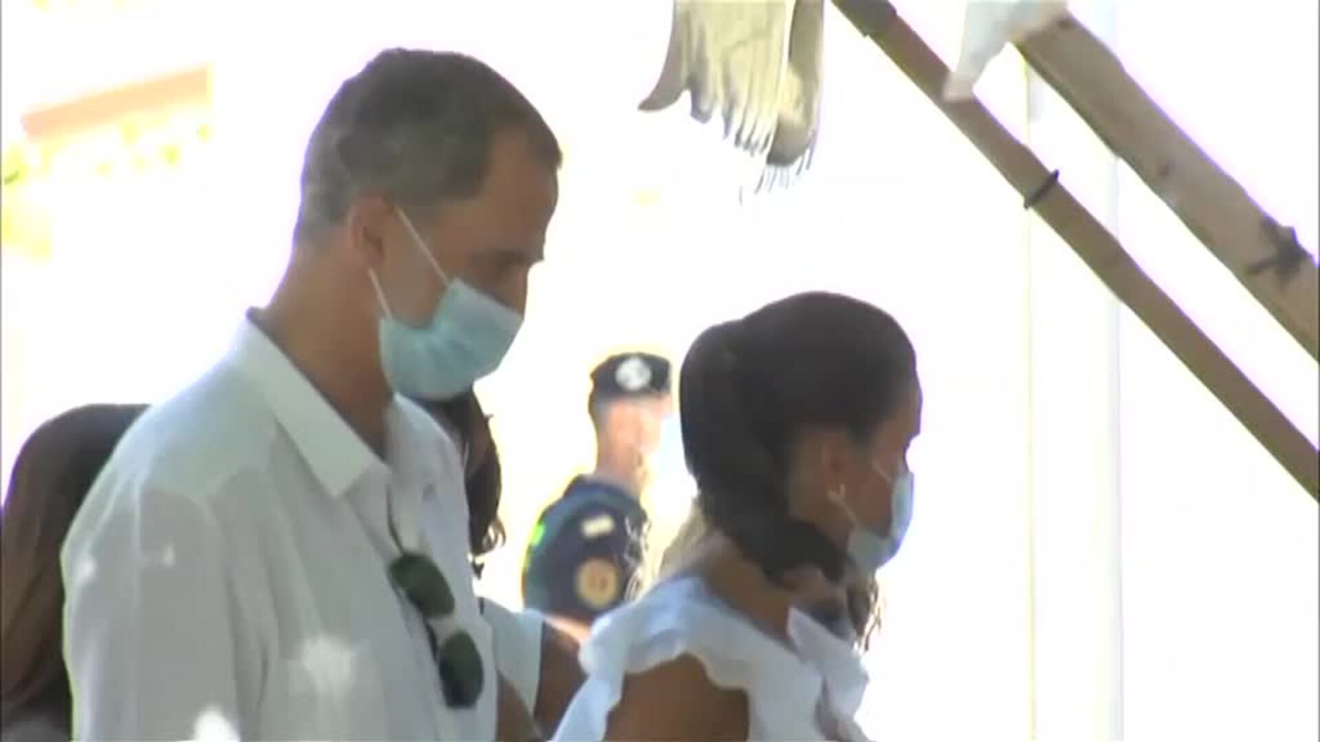 Los reyes se empapan de cultura, artesanía y folclore durante su visita a Ibiza