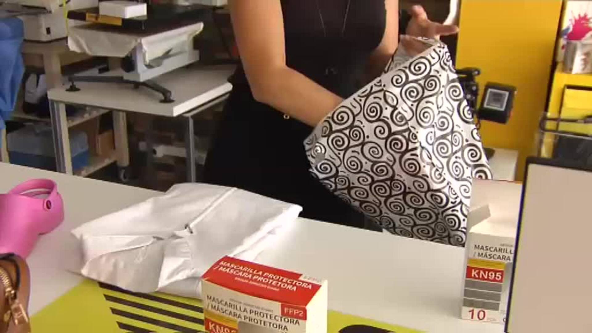 Se dispara la venta de mascarillas