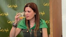 La 'Preba de la Sidra' de Gascona escancia 7.000 litros entre miles de personas