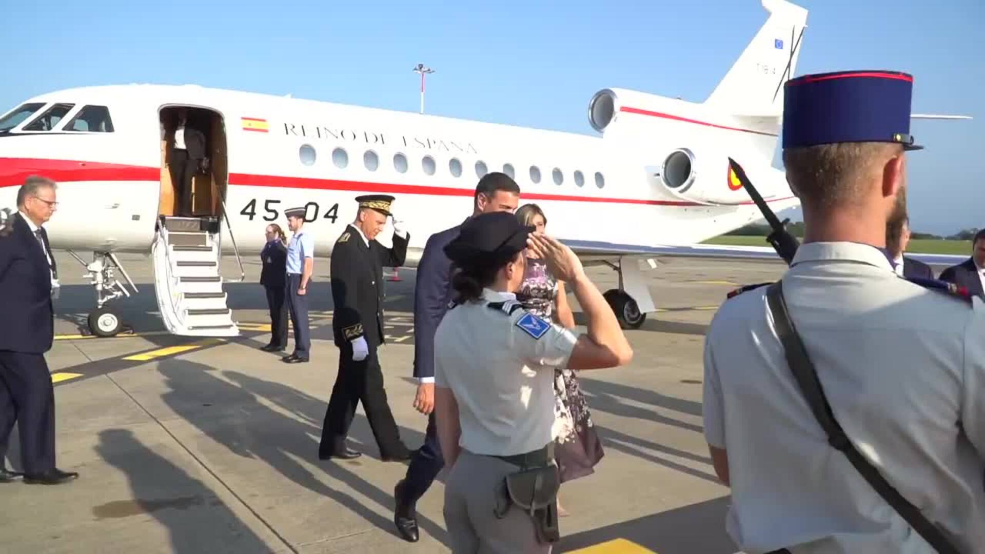 Pedro Sánchez llega a la cumbre del G7