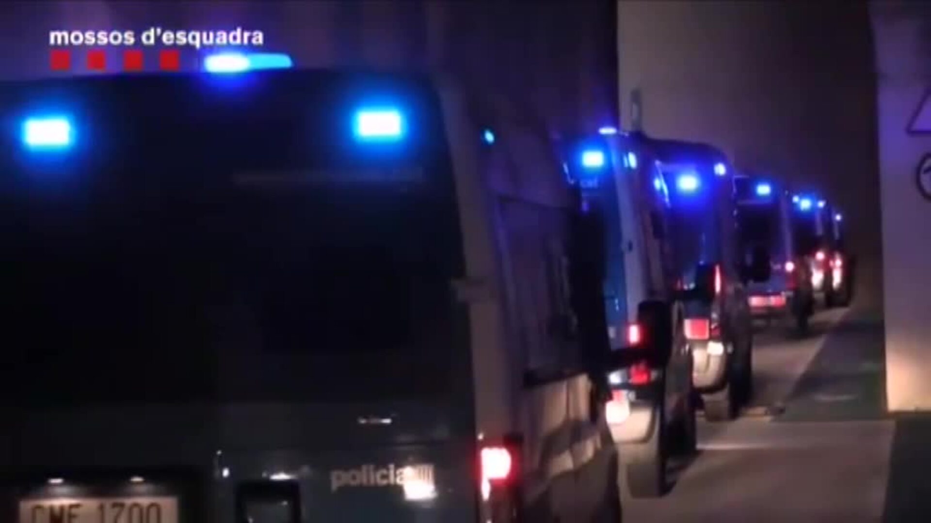 Operación contra el tráfico de heroína en el barrio del Raval de Barcelona