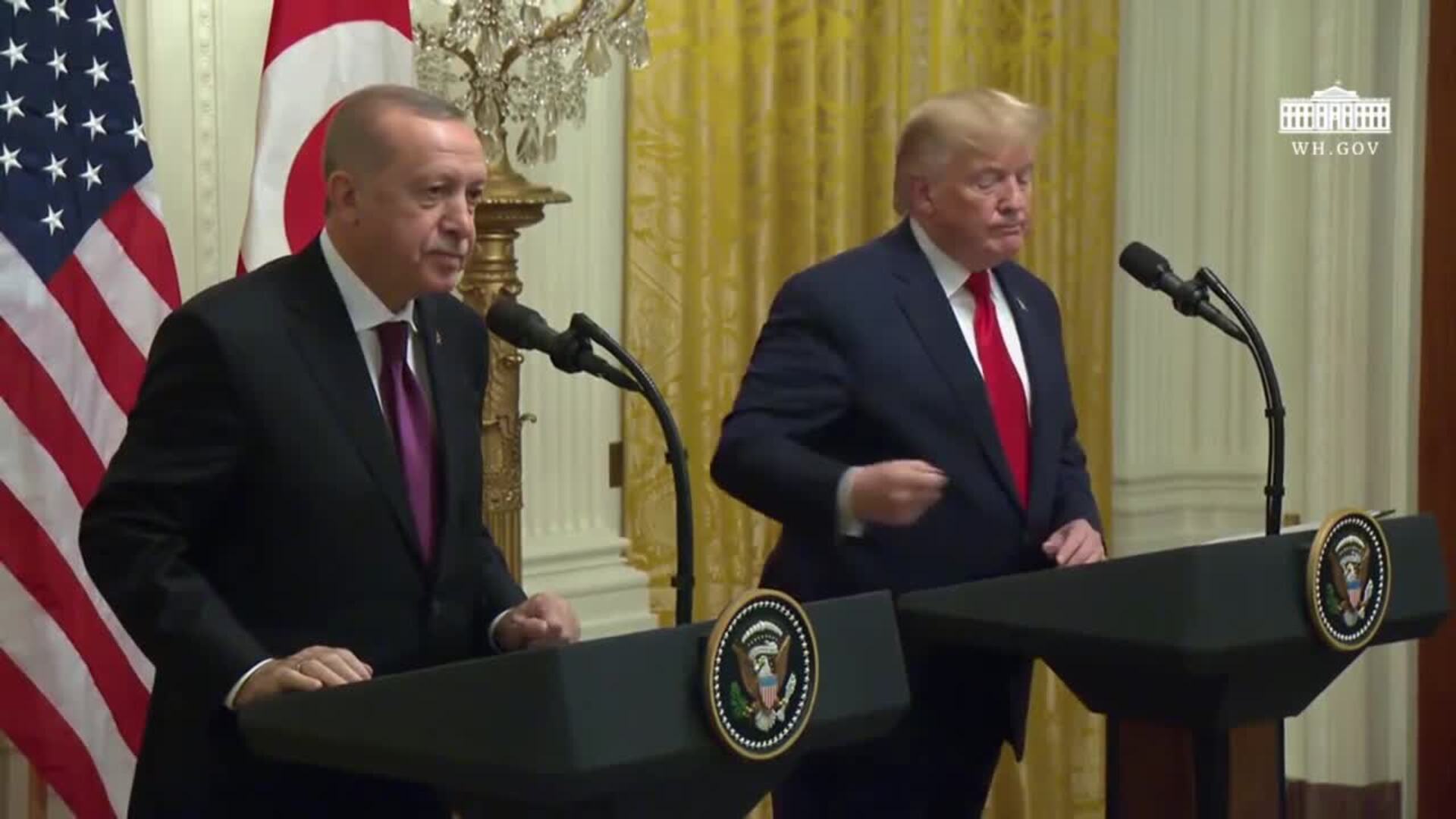Turquía dice que Erdogan y Trump han acordado mantener &quot;coordinación&quot; para estabilizar Libia